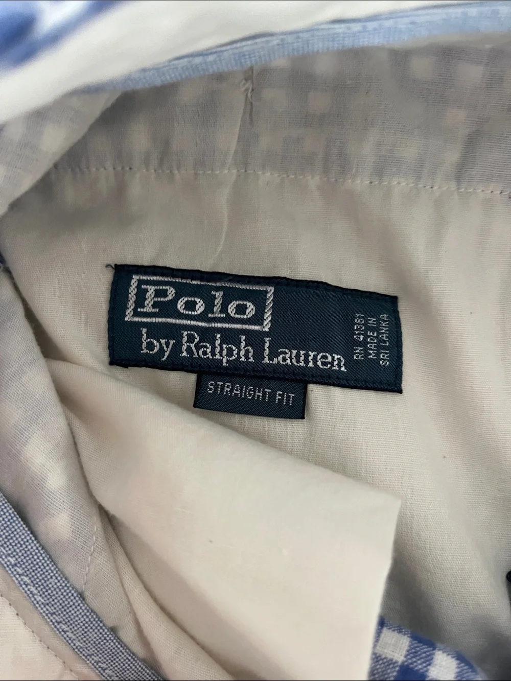 Polo Men’s gingham Linen Shorts